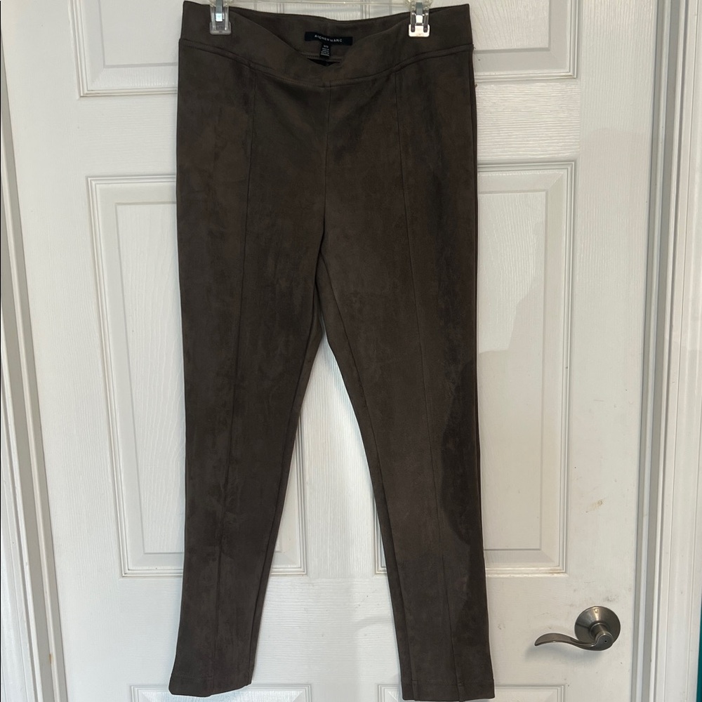 Andrew Marc Taupe Faux Suede Garment